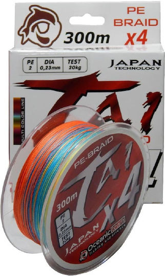 Oceanic Team Tai x8 Νήμα Ψαρέματος 120m / 0.18mm