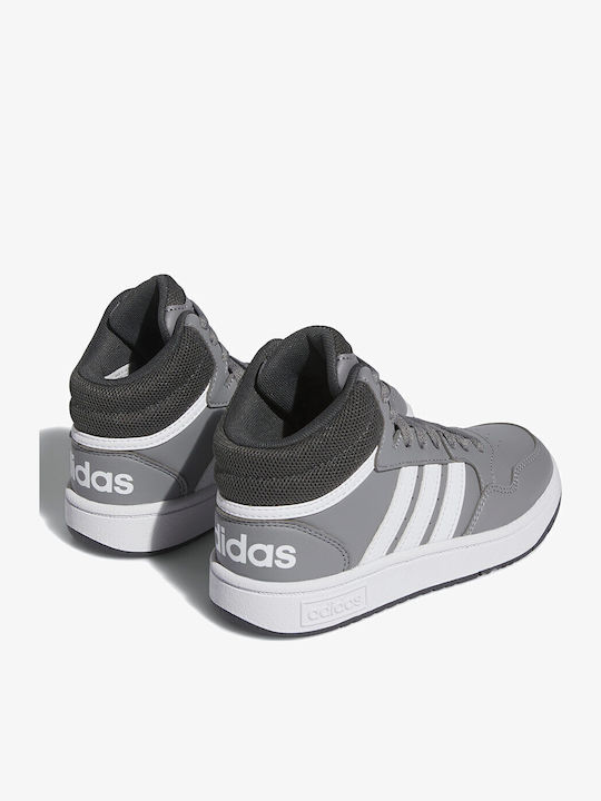 Hoops Παιδικά Sneakers High Γκρι