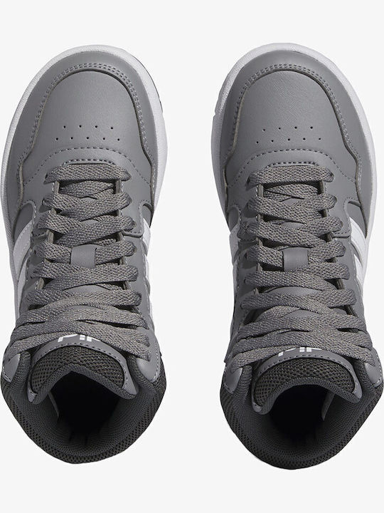 Hoops Παιδικά Sneakers High Γκρι