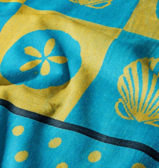 Cokitex Beach Towel Cotton Light Blue 160x86cm.