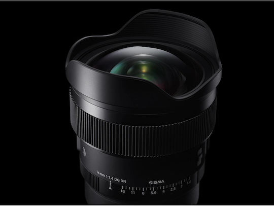 Sigma Full Frame Camera Lens 14mm f/1.4 DG DN Art Ultra-Wide Zoom for Leica L Mount Black