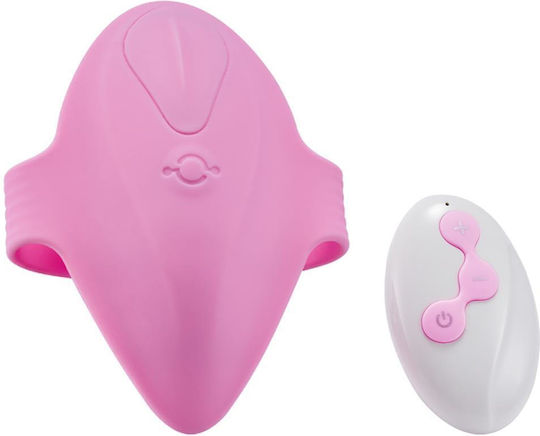 Kinksters Clitoral Vibrator with Remote Control 8cm Pink