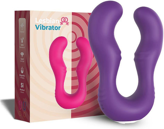 Kinksters Διπλός Δονητής 14.7cm Μωβ
