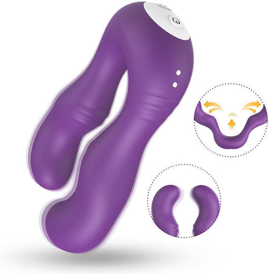 Kinksters Διπλός Δονητής 14.7cm Μωβ