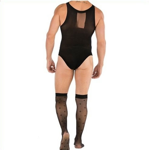 Kinksters Body Sexy pentru bărbați Negru