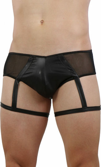 Soiemio Ανδρικό Εσώρουχο Jockstrap Μαύρο