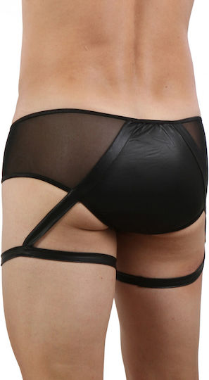 Soiemio Ανδρικό Εσώρουχο Jockstrap Μαύρο