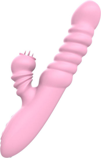 Kinksters Δονητής Rabbit 24cm Ροζ