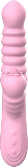 Kinksters Δονητής Rabbit 24cm Ροζ