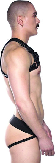 Prowler Jockstrap Sexy pentru bărbați Negru