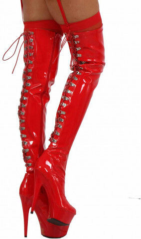 Soiemio Damen Sexy Schuhe Rote