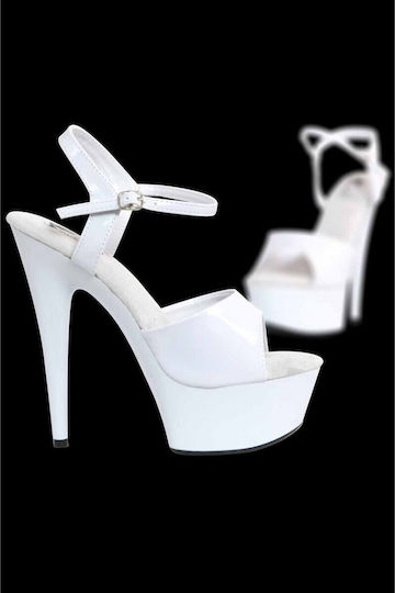 Soiemio Damen Sexy Schuhe Weiße
