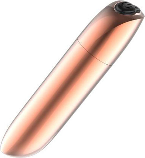 Mini Δονητής Bullet 10cm Χρυσός