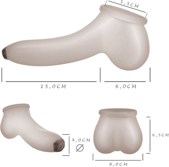 Kinksters Kinksters Penis-Verlängerung Gelbe 15cm
