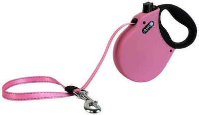 Alcott Foldable Dog Leash/Lead Strap in Pink color 5m up to 30kg AL-15387