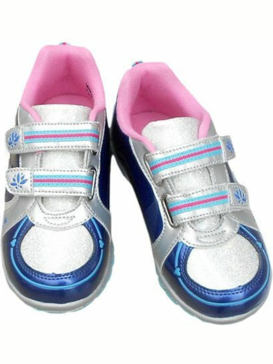 Disney Παιδικά Sneakers με Σκρατς Μπλε