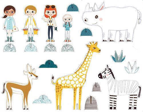 Avenue Mandarine Painting Zoo