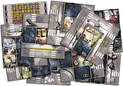 Cool Mini Or Not Game Expansion Zombicide - Tile Set for 1-6 Players 14+ Years (EN)