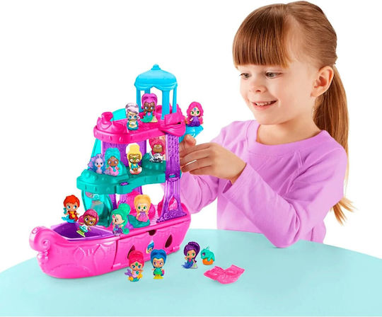 Fisher Price Shimmer & Shine Teenie Genies Genie Gem Cruiser Shimmer and Shine για 3+ Ετών