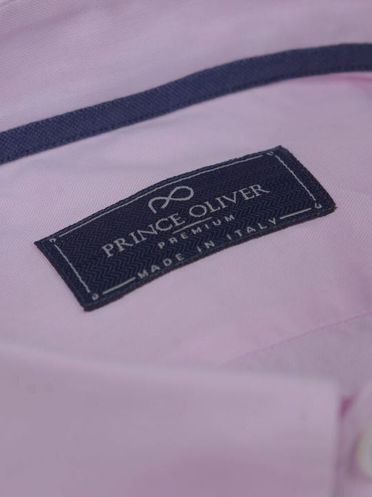 Prince Oliver Men's Shirt with Long Sleeves Pink