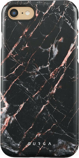 Burga Fashion Tough Back Cover Πλαστικό / Σιλικόνης Ροζ Χρυσό (iPhone SE 2022/2020)