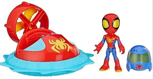 Action Figure Spidey and His Amazing Friends - Spidey Hover Spinner Spider-Man for 3+ Years (Various Designs/Assortments of Designs) 1pc