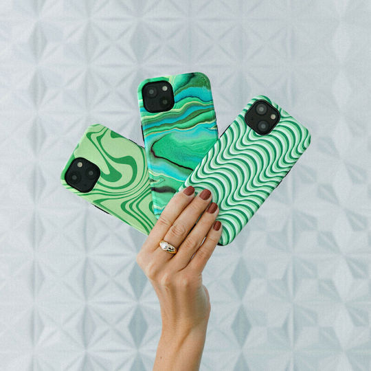 Burga Fashion Tough Back Cover Πλαστικό / Σιλικόνης Πράσινο (Galaxy S22 Ultra 5G)