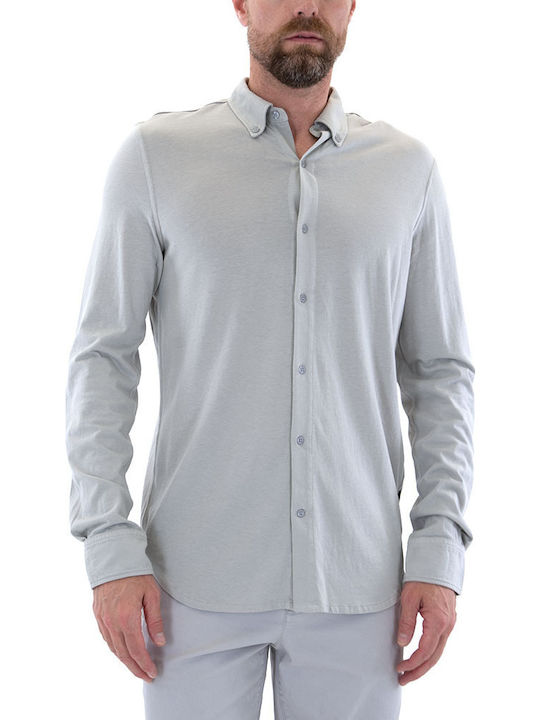 Ecoalf Baumwolle Hemd Gray