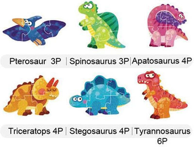 Kinderpuzzle Δεινόσαυρος für 2++ Jahre 25pcs MiDeer