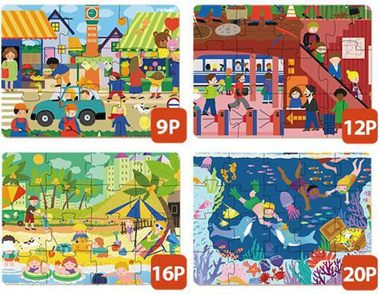 Kids Puzzle Living Scenes for 3+ years+ Years 20pcs MiDeer