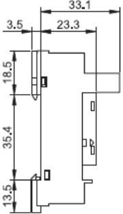 Finder Βάση Ρελέ Ηλεκτρολογικού Πίνακα 95.63SMA