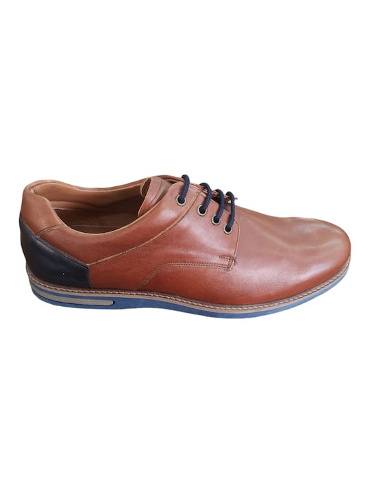 Antonio Shoes Piele Pantofi casual pentru bărbați Tabac maro