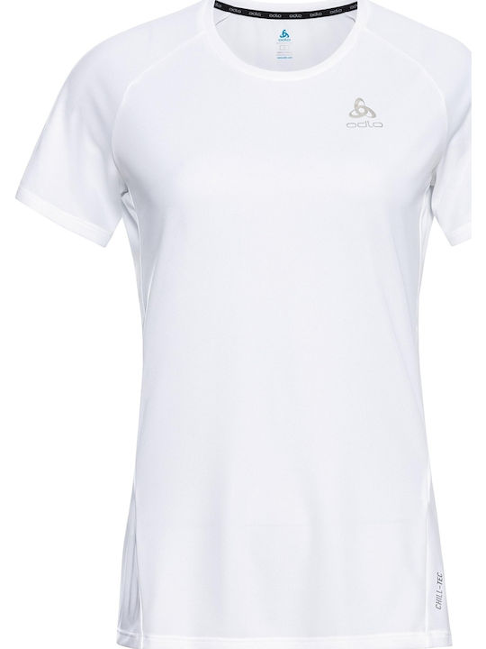 Odlo Essential Chilltec Women's Blouses White