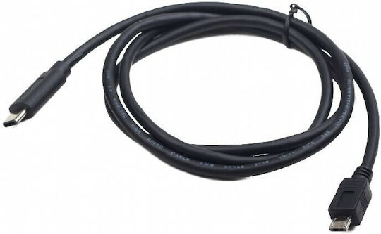Cablexpert USB 2.0 Cable USB-C male - micro USB-B 36W Μαύρο 1.8m CCP-USB2-mBMCM-6