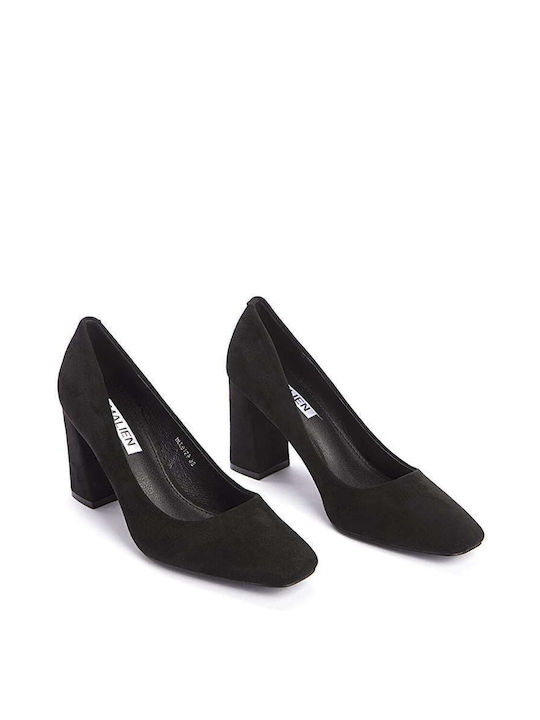 Keep Fred Suede Black High Heels