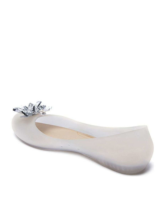 Keep Fred Ballerinas White JEL-040-WHITE