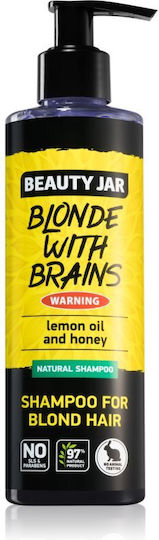 Beauty Jar Blonde With Brains Σαμπουάν Αναδόμησης/Θρέψης για Όλους τους Τύπους Μαλλιών 250ml