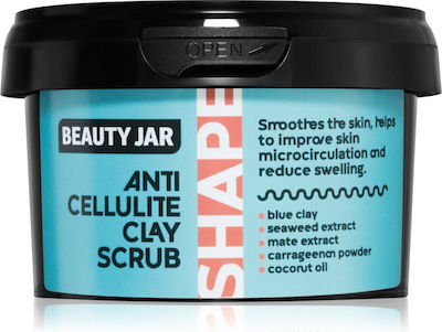 Beauty Jar Shape Anti-cellulite Scrub για την Κυτταρίτιδα Σώματος Clay 380gr