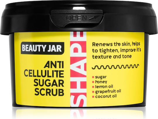 Beauty Jar Shape Anti-cellulite Scrub για Κυτταρίτιδα Sugar 250gr