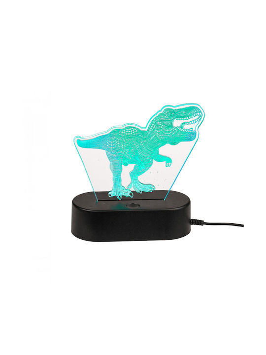 Out of the Blue Διακοσμητικό Φωτιστικό LED 3D Illusion 15x13.5x6εκ.