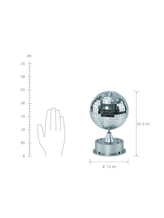 Butlers Dekorative Lampe Party Licht Silber