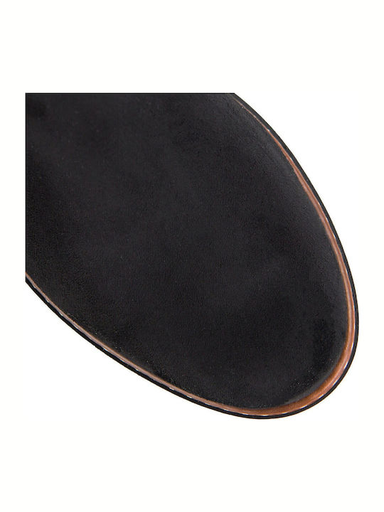 Suede Women's Ankle Boots Black