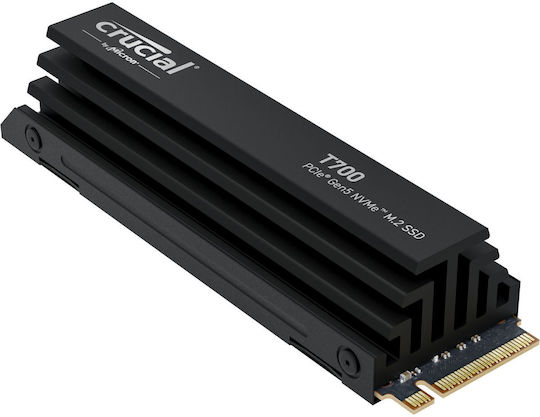 Crucial T700 SSD 1TB τύπου M.2 με σύνδεση PCI Express 5.0 και Ψύκτρα CT1000T700SSD5
