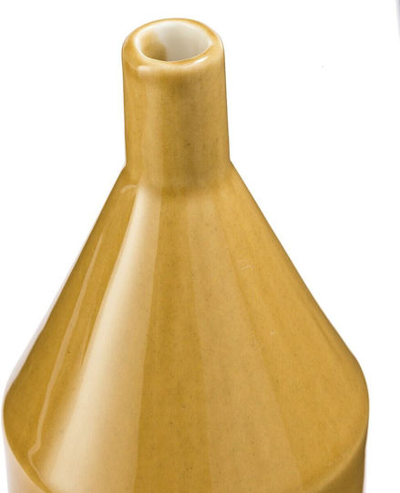 La Redoute Interieurs Keramische Vase Gelbe 21cm
