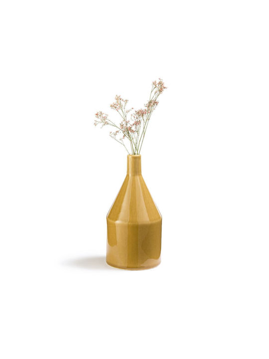 La Redoute Interieurs Decorative Vase Yellow 21cm