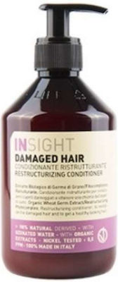 Insight Professional Damaged Hair Conditioner Reconstruction/Nourishment for All Hair Types 400ml