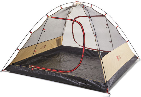 Salty Tribe Sky View Dome 3 Σκηνή Camping Igloo Λευκή με Διπλό Πανί 3 Εποχών για 3 Άτομα 205x205x125εκ.