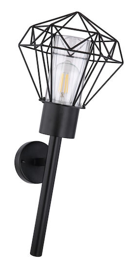 Globo Lighting Επιτοίχιο Εξωτερικό Φαναράκι E27 IP44