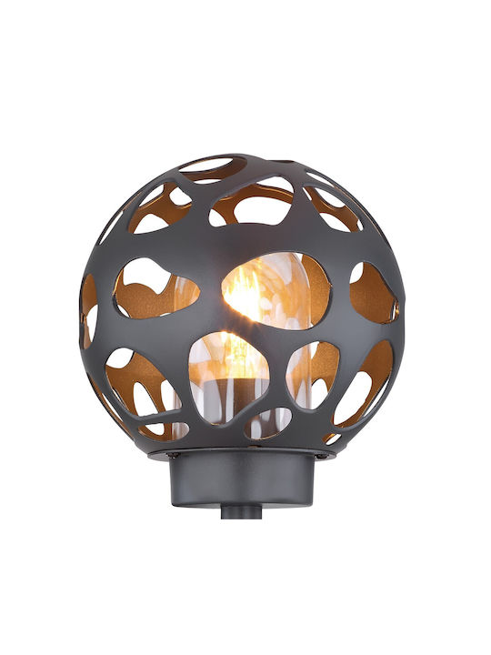 Globo Lighting Επιτοίχιο Εξωτερικό Φαναράκι E27 IP44 20x32.7εκ.