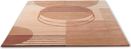 Brink & Campman Decor Lola Lucrat manual Covor Rectangular Din lână Bej